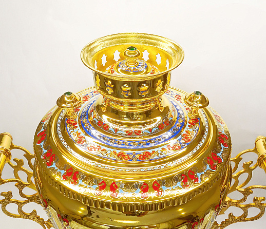 Самовар на дровах "Чаепитие" купить с доставкой Самовар на дровах "Чаепитие"