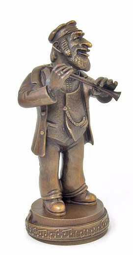 Бронзовая композиция "Флейтист" купить с доставкой Бронзовая композиция "Флейтист"